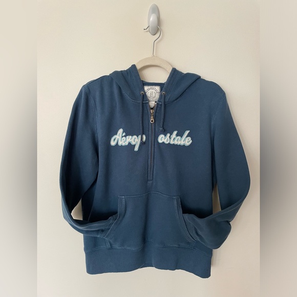 Aeropostale Tops - Aéropostale Quarter-zip Hoodie